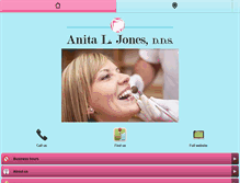 Tablet Screenshot of dranitajones.com